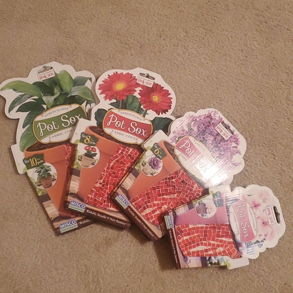 7 Stretchable Pot Sox Fabric Cover